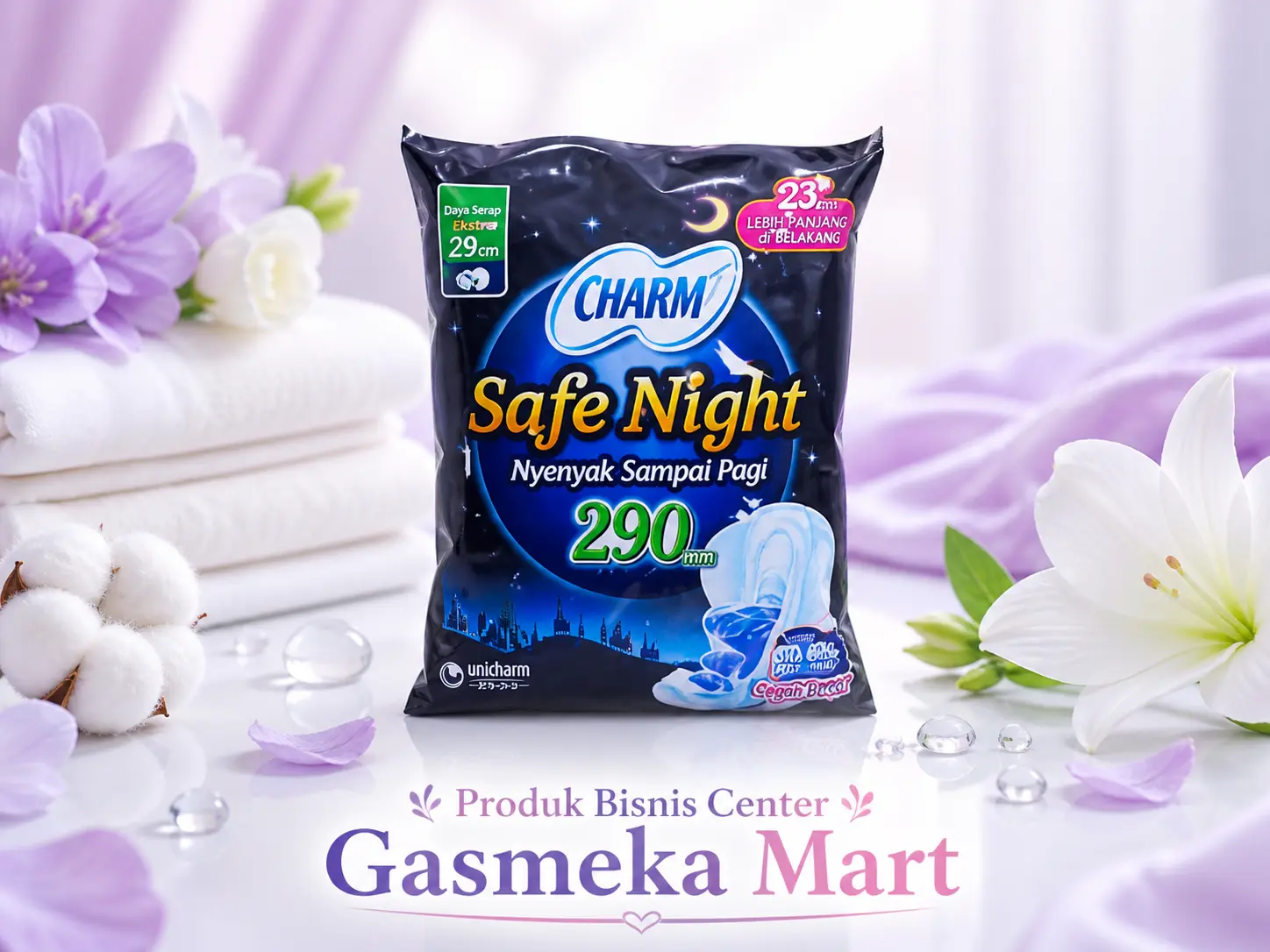 Pembalut CHARM  Safe Night
