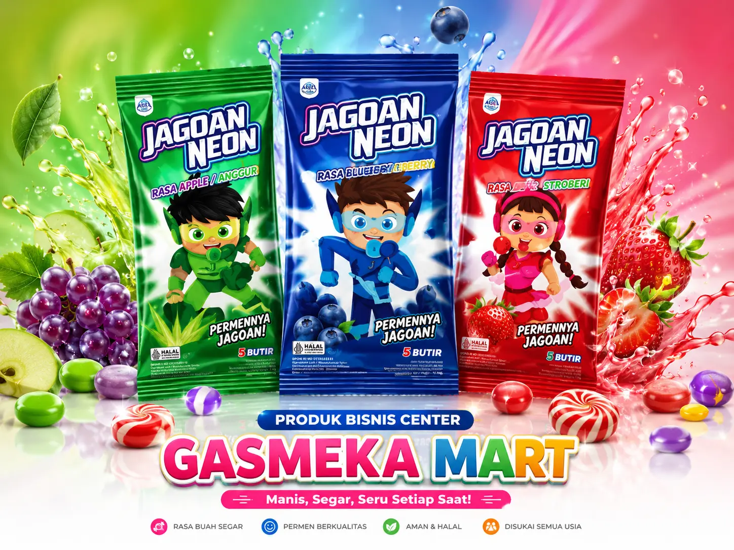 Permen Jagoan Neon 
